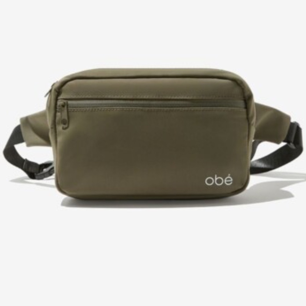 Obe’ Olive Green Waist Crossbody Belt Bag